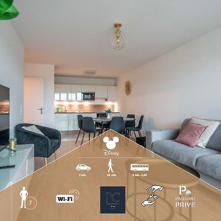 *Disneyland-Paris* 7Pers, Wifi, Netflix, Parking Serris Buitenkant foto